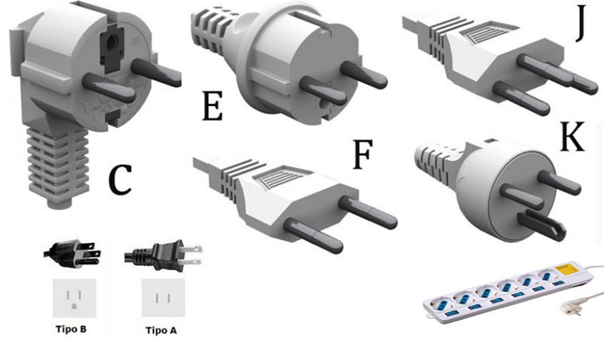 Tipos de enchufes